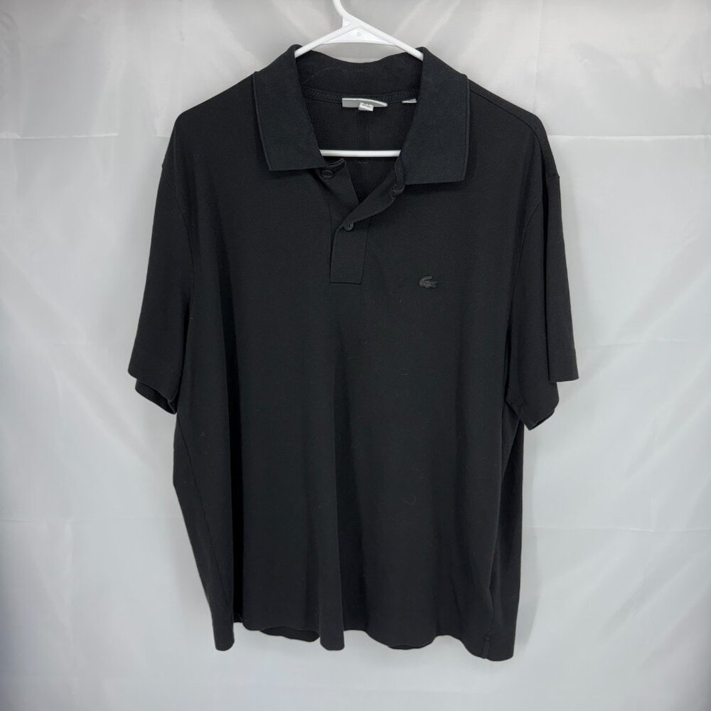 Lacoste Men XXL Polo Shirt Lot Short Sleeve Pink Blue Gray Black Regular Fit
